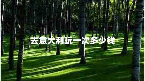 去意大利玩一次多少錢(qián)