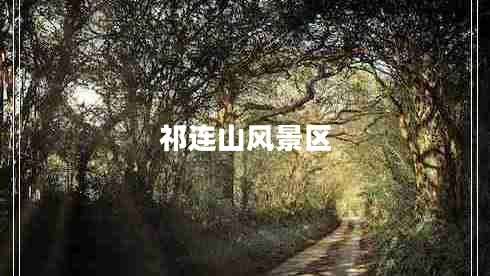 祁連山風(fēng)景區(qū)