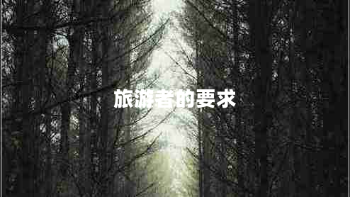 旅游者的要求