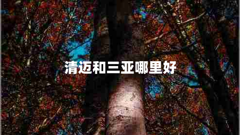 清邁和三亞哪里好