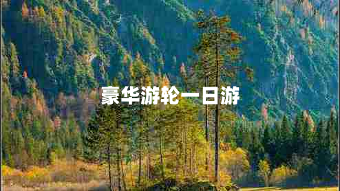 豪華游輪一日游