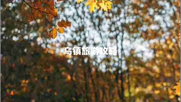 烏鎮(zhèn)旅游攻略 烏鎮(zhèn)旅游攻略