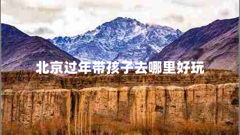 北京過年帶孩子去哪里好玩