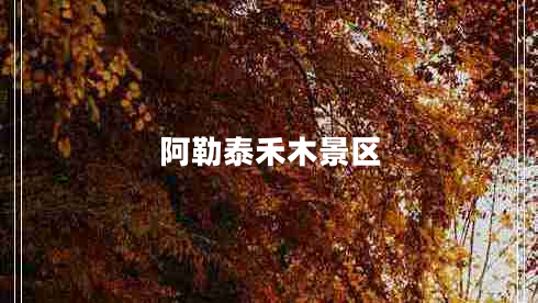 阿勒泰禾木景區(qū)