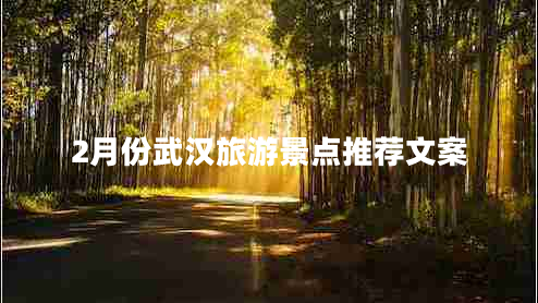 2月份武漢旅游景點(diǎn)推薦文案