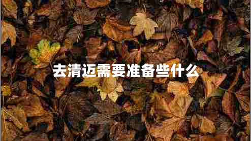 去清邁需要準(zhǔn)備些什么