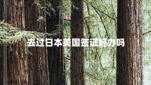 去過日本美國簽證好辦嗎