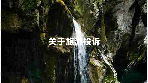 關(guān)于旅游投訴 關(guān)于旅游投訴