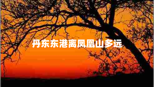 丹東東港離鳳凰山多遠(yuǎn) 丹東東港離鳳凰山多遠(yuǎn)