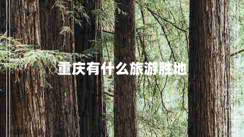 重慶有什么旅游勝地