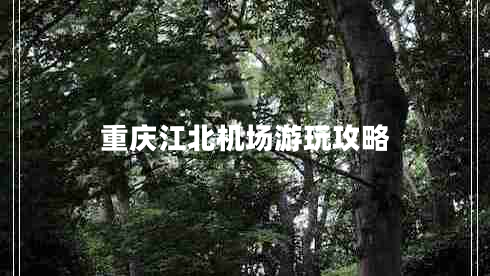 重慶江北機(jī)場(chǎng)游玩攻略