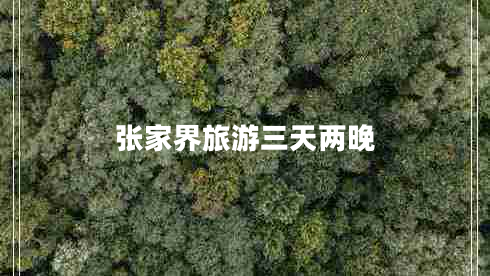張家界旅游三天兩晚