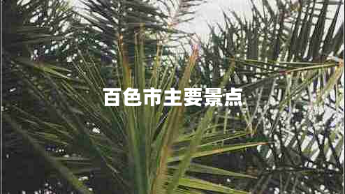 百色市主要景點(diǎn)