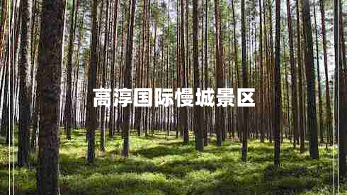 高淳國際慢城景區(qū)