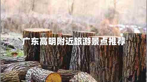 廣東高明附近旅游景點(diǎn)推薦