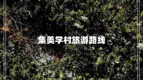 集美學(xué)村旅游路線 集美學(xué)村旅游路線