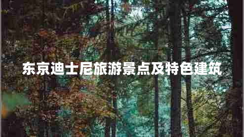 東京迪士尼旅游景點及特色建筑