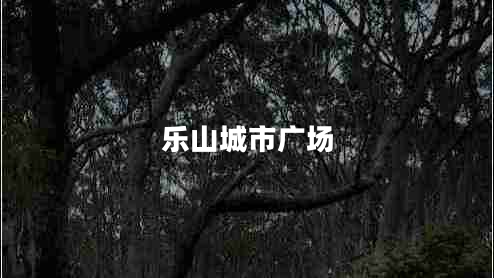 樂山城市廣場 樂山城市廣場
