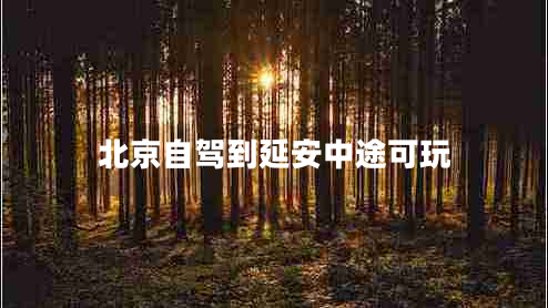 北京自駕到延安中途可玩