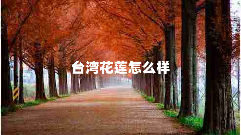 臺(tái)灣花蓮怎么樣