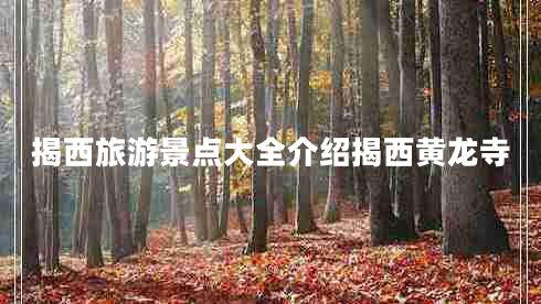 揭西旅游景點大全介紹揭西黃龍寺 揭西旅游景點大全介紹揭西黃龍寺