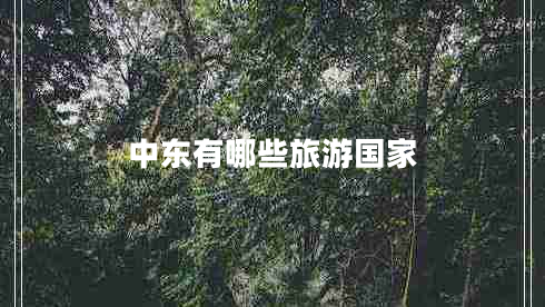 中東有哪些旅游國(guó)家 中東有哪些旅游國(guó)家