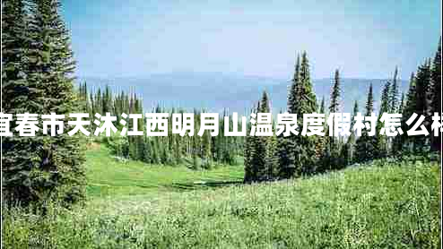 宜春市天沐江西明月山溫泉度假村怎么樣 宜春市天沐江西明月山溫泉度假村怎么樣