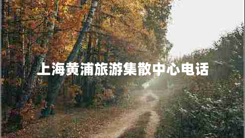 上海黃浦旅游集散中心電話 上海黃浦旅游集散中心電話
