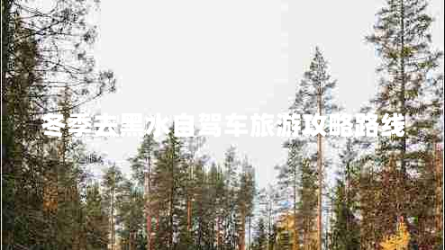 冬季去黑水自駕車旅游攻略路線 冬季去黑水自駕車旅游攻略路線