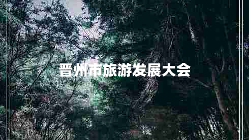 晉州市旅游發(fā)展大會