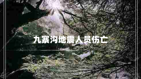 九寨溝地震人員傷亡 九寨溝地震人員傷亡