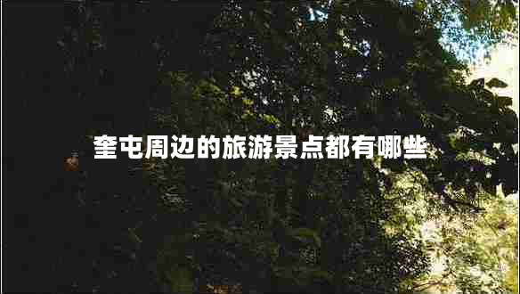 奎屯周邊的旅游景點(diǎn)都有哪些 奎屯周邊的旅游景點(diǎn)都有哪些