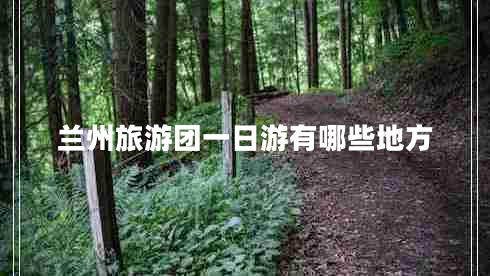 蘭州旅游團一日游有哪些地方