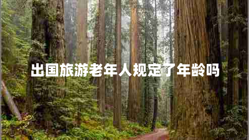 出國(guó)旅游老年人規(guī)定了年齡嗎