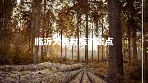 臨沂大洼村旅游景點(diǎn)