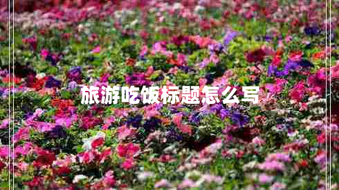 旅游吃飯標(biāo)題怎么寫(xiě)