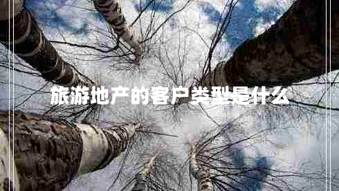 旅游地產(chǎn)的客戶類型是什么