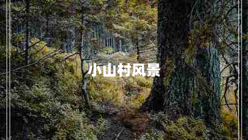 小山村風(fēng)景