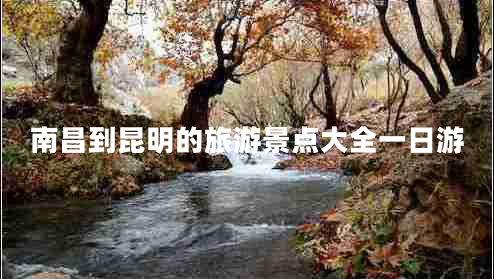 南昌到昆明的旅游景點大全一日游