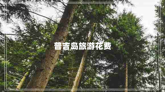 普吉島旅游花費(fèi) 普吉島旅游花費(fèi)