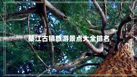 綦江古鎮(zhèn)旅游景點大全排名 綦江古鎮(zhèn)旅游景點大全排名