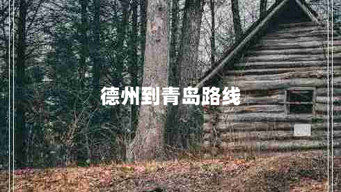 德州到青島路線 德州到青島路線