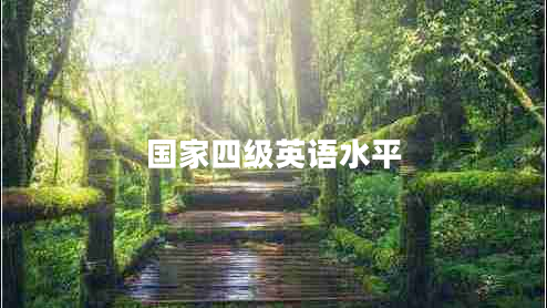 國家四級英語水平