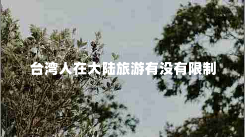 臺(tái)灣人在大陸旅游有沒(méi)有限制 臺(tái)灣人在大陸旅游有沒(méi)有限制