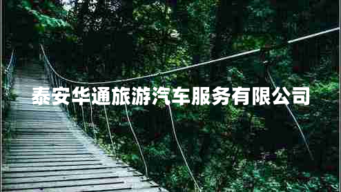泰安華通旅游汽車服務(wù)有限公司
