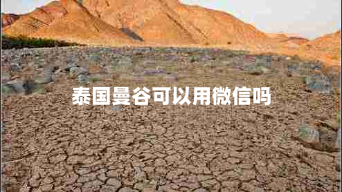 泰國(guó)曼谷可以用微信嗎