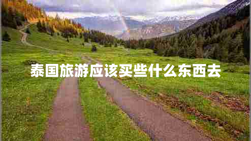 泰國旅游應(yīng)該買些什么東西去