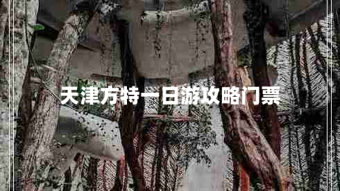 天津方特一日游攻略門票