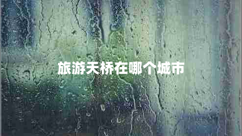 旅游天橋在哪個城市