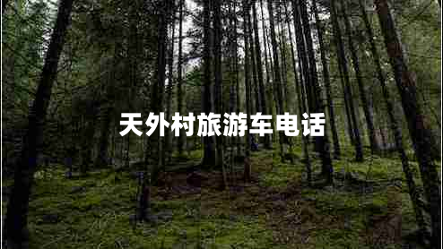 天外村旅游車電話 天外村旅游車電話